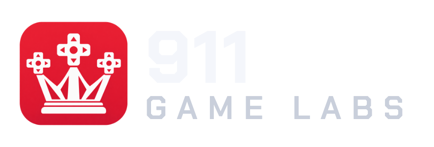 911 Game Labs horizontal logo